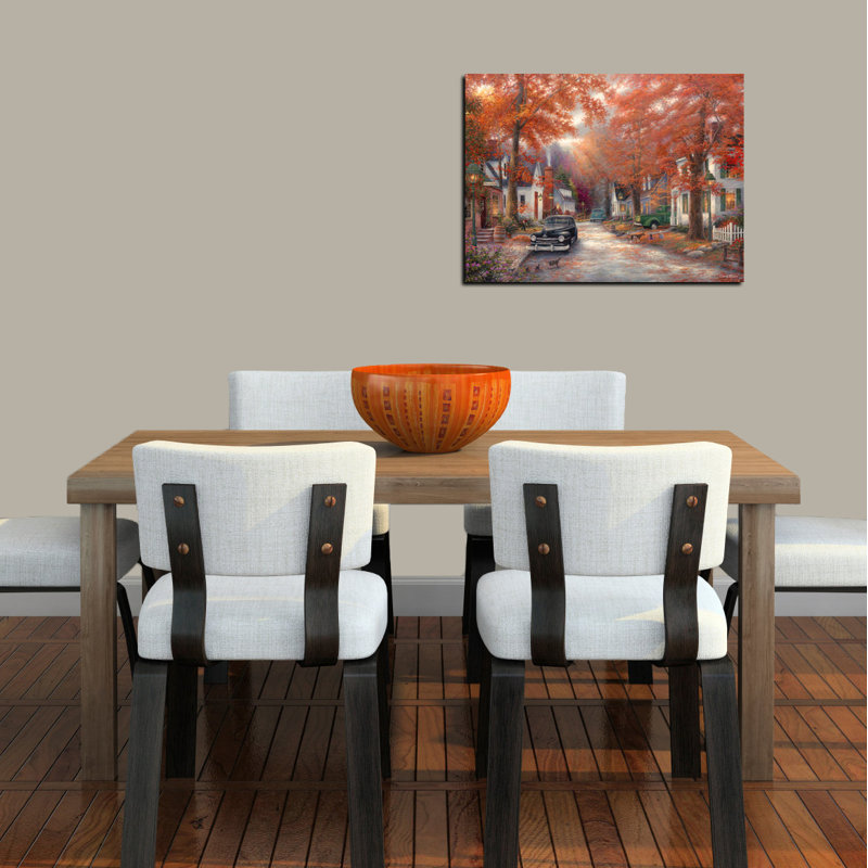 «A Moment on Memory Lane» par Chuck Pinson, art mural sur toile, H 26 po x l 34 po x P 1,25 po
