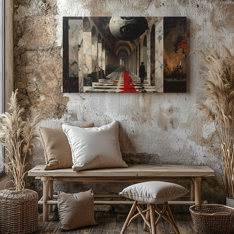 Toile, couloir Liminal, H 9 po x l 12 po