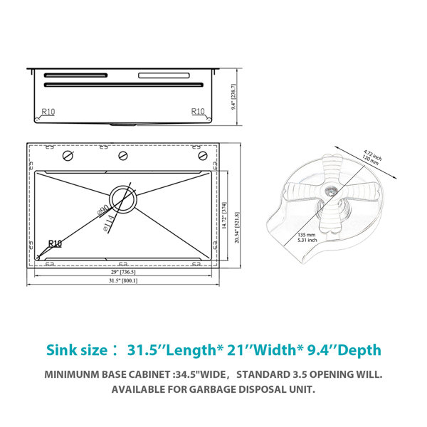 Product Dimensions