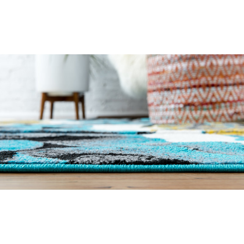 Sidney Abstract Indoor Rug, Rectangle 8' x 10'