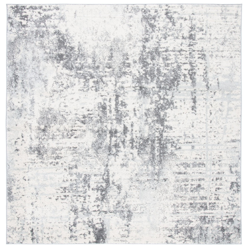 Tulum Performance Rug, Square 6'7"