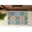 Non-Slip Geometric Outdoor Doormat