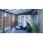 Palram - Canopia Olympia 9' 8" D x 28' W Polycarbonate Aluminum Stationary Patio Awning White-32240034-32240031