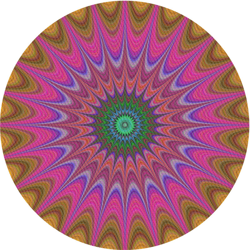 Indoor Rug, Round 6'