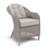 Balcom 8 Seat Oval Rattan Fire Pit Dining Set