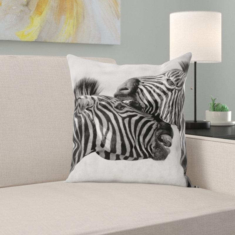 Coussin zèbre