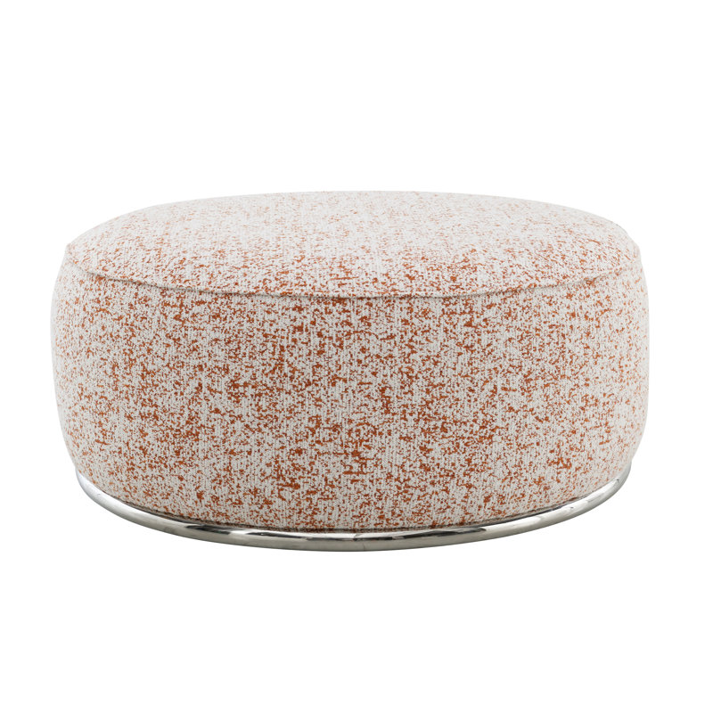Siège confortable - capacité de poids de 100 lb, plancher de 1 po, tissu texturé doux, 39 po x 39 po x 18 po moderne avec rembourrage en mousse imprimée, fabrication