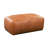 Denver Full-Grain Genuine Italian Leather Ottoman-465882998