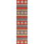 Mesa Wool Southwestern Area Rug in Red-50584172