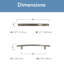 Admira 5" Centre Bar Pull Multipack-99377031