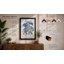 Elephant with Palms Boho 1 Piece Single Picture Frame Wall Art-136632206-136632203