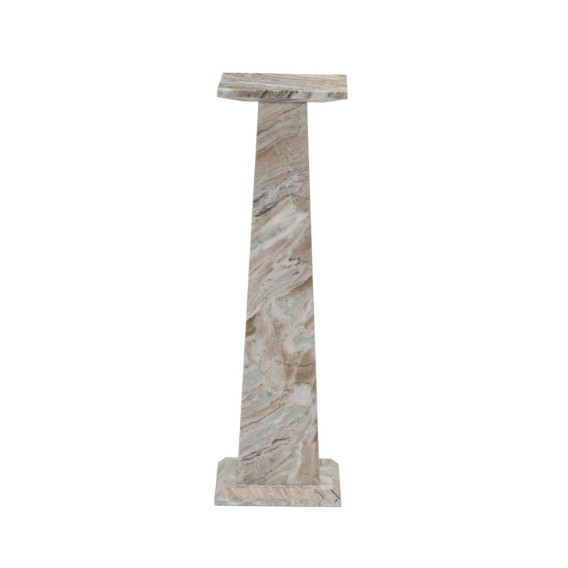 Ellric Decorative Object, Beige Marble