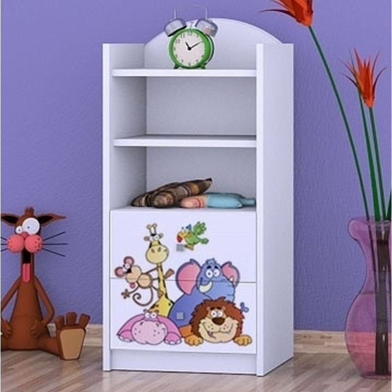 Delia 45cm Cube Unit, White