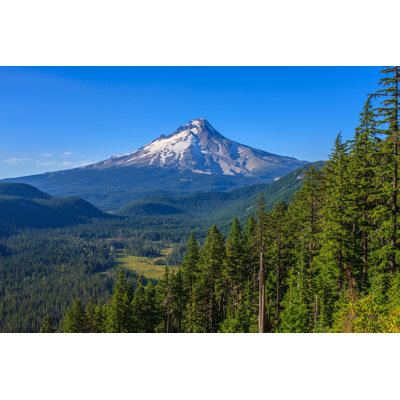 Beautiful Vista Of Mount Hood In Oregon, USA. by Jose1983 - Wrapped Canvas Print
