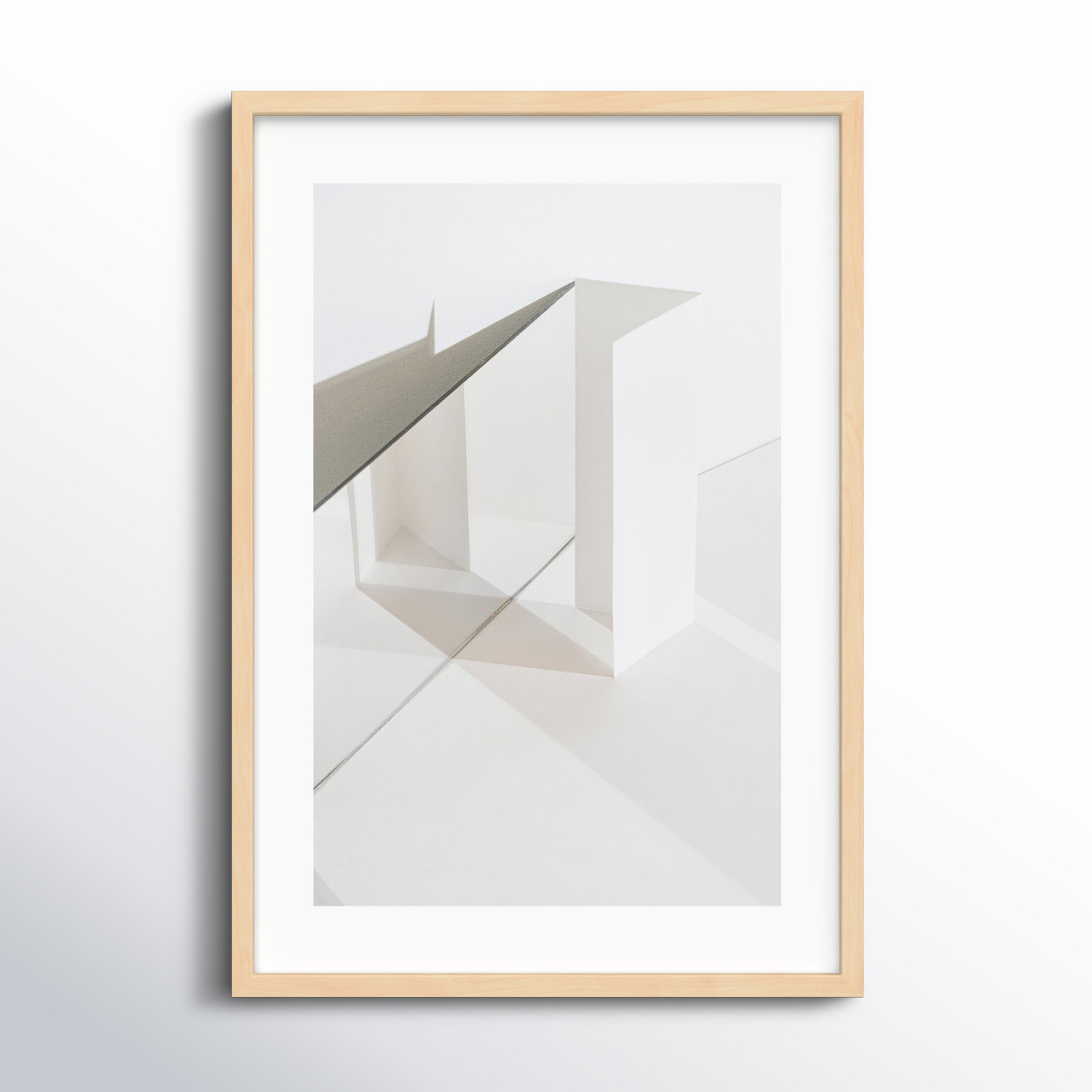 Lucie Clean Slate as an Object 5 by Svetlana Smirnova - Picture Frame Photograph, Maple, 25" H x 17.5" W x 1.25" D