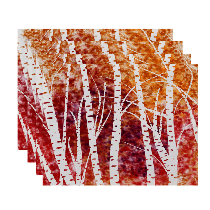 Ensemble de napperons Brookfield Trees, Blanc