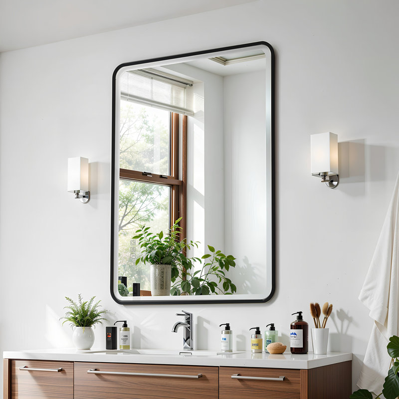 39"H X27.5"W Backlit  Wall Mirrors With Anti-Fog, 2