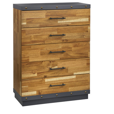 Commode 5 tiroirs Jayten