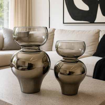 Ensemble de deux vases de table Kalya