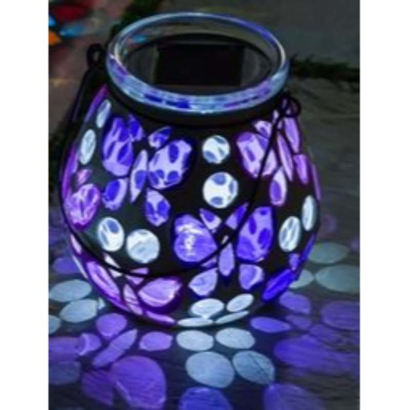 4.33'' Solar Powered Outdoor Lantern