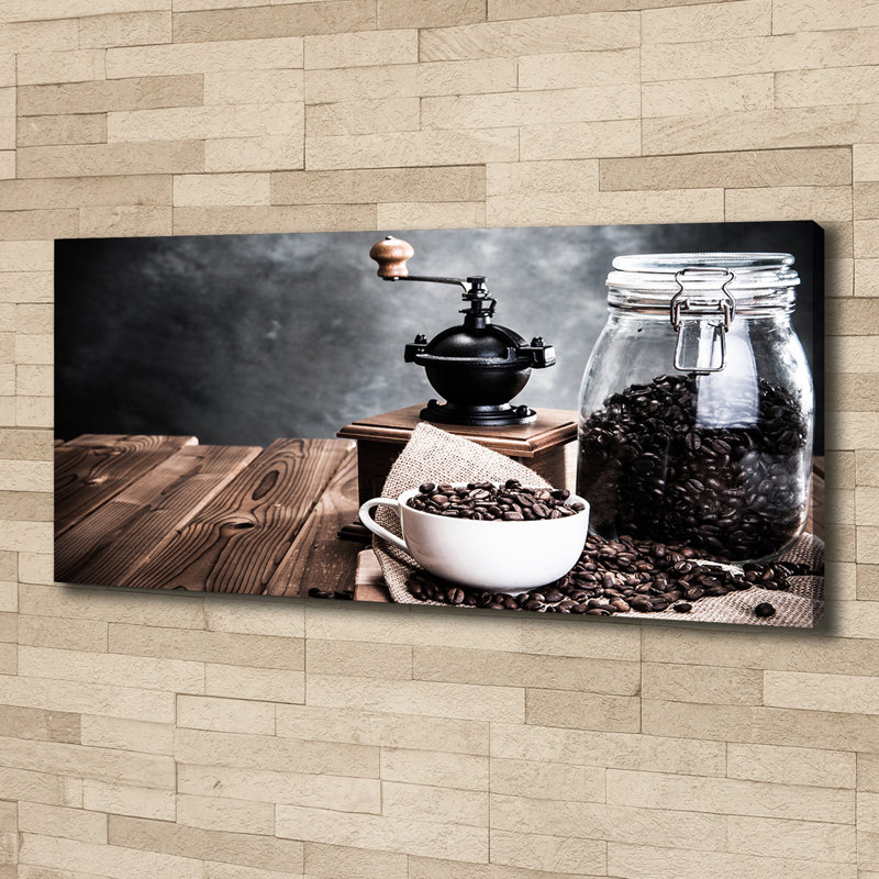 Coffee Grinder - Wrapped Canvas Print