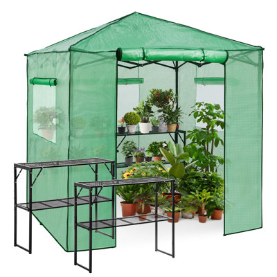 Pop Up Greenhouses 7 ft W x 7 ft D Greenhouse