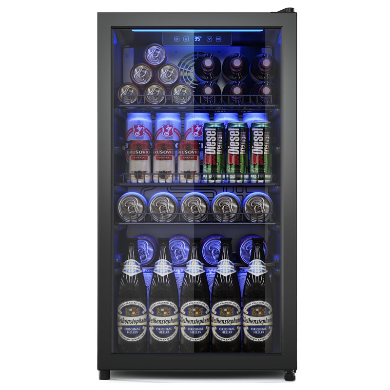 Beverage Fridge, Black
