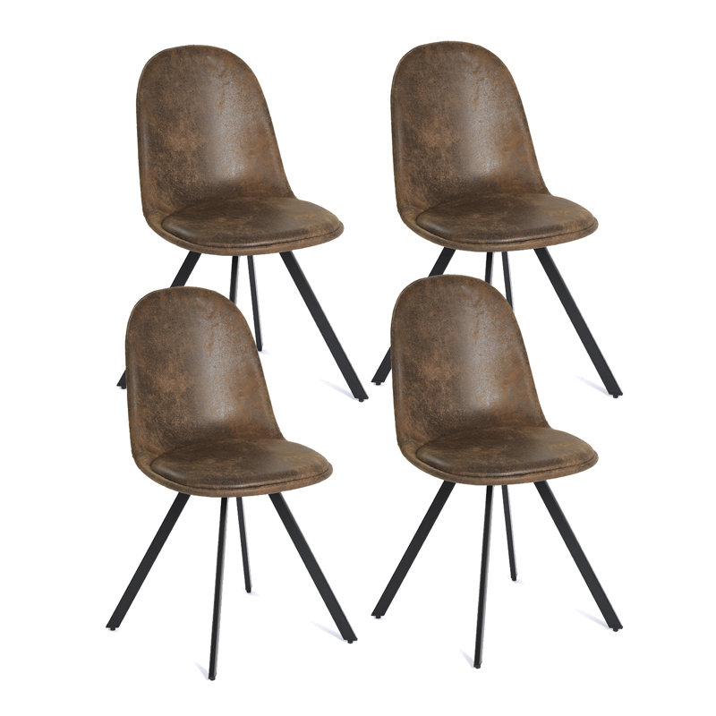 Montmorenci 47cm H Upholstered Side Chair in Brown
