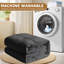 Surmatelas en damier Crotty 350g-970939367-970533950