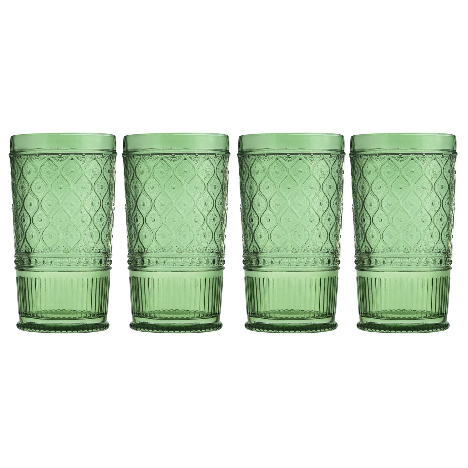 Claro Highball Glasses, 17 oz., Pear