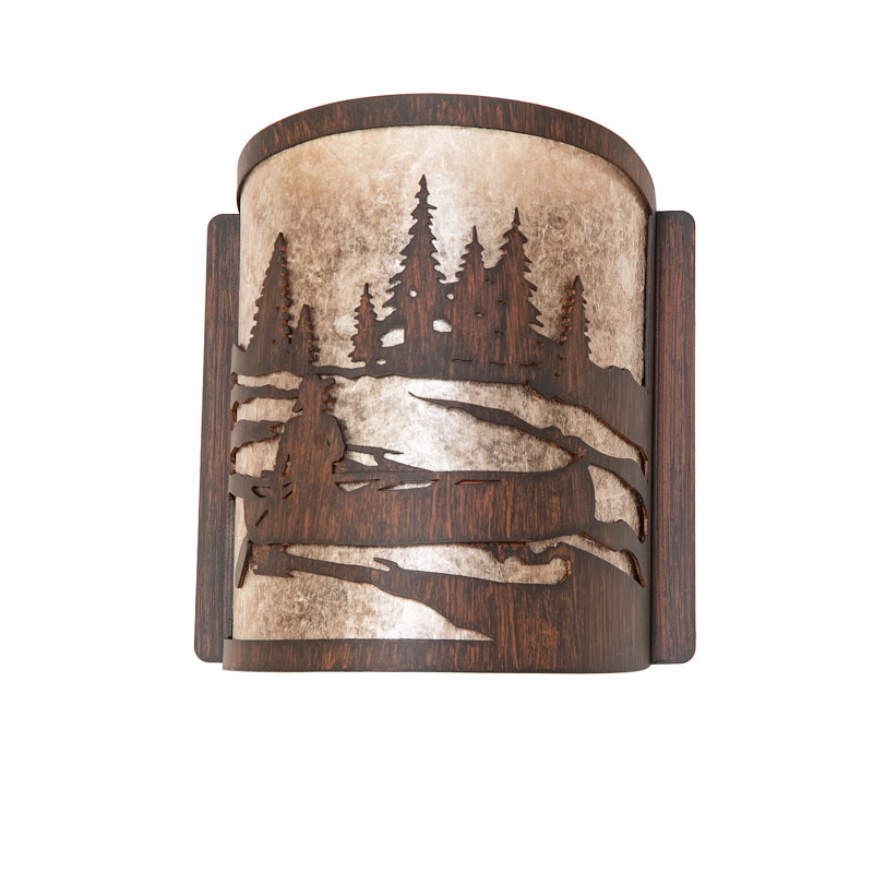 1 - Light Flush Mounted Sconce