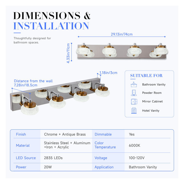 Dimensions du produit