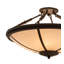 4 - Light Semi Flush Mount