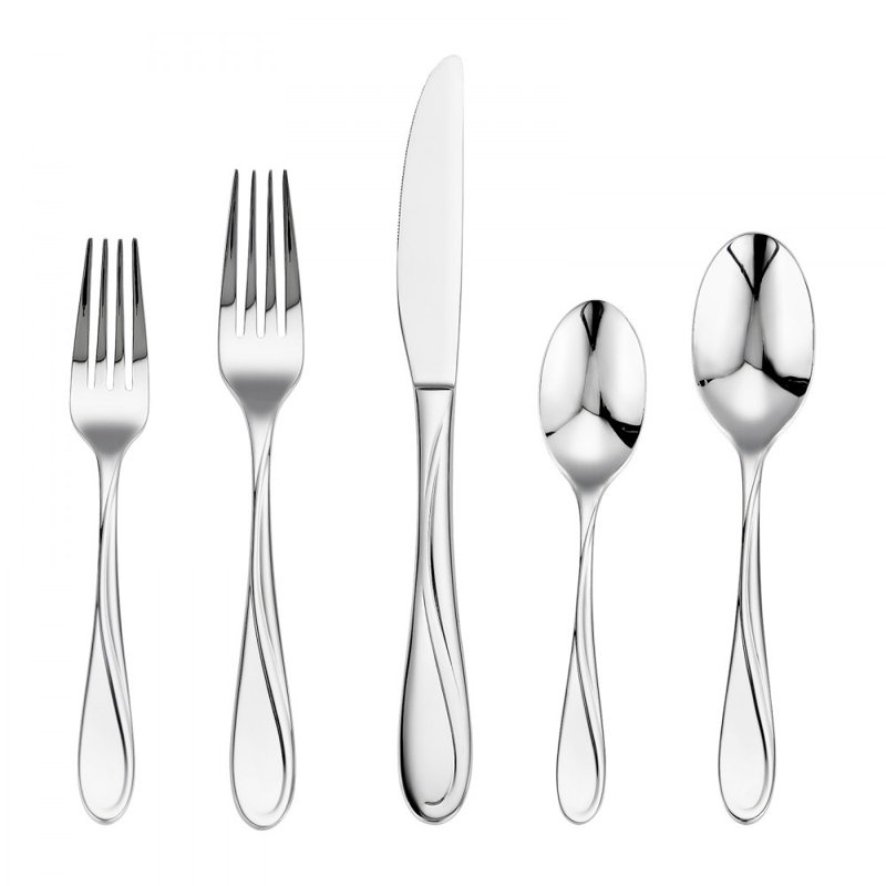 30-Piece Silverware Set Stainless Steel Cutlery Flatware Utensil Kitchen for 6