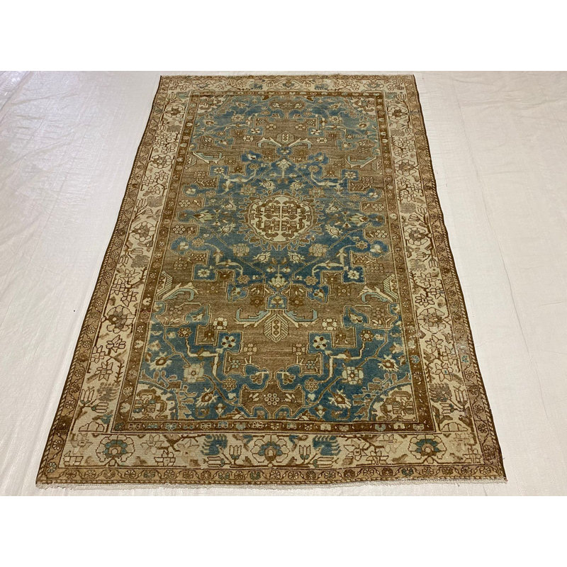 Tapis turc Oushak 4 pi 3 po x 6 pi 5 po Anatolian
