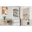 [Vidéo d'assemblage fournie] Armoire de rangement de 83,7 po de hauteur moderne TopMAX, armoire de cuisine haute autoportante avec plateau en marbre artificiel, armoire de présentation avec 5 tiroirs de rangement et tablettes réglables, blanc-1075421874