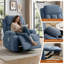 Fauteuil inclinable surdimensionné avec chaleur et massage-2026175029