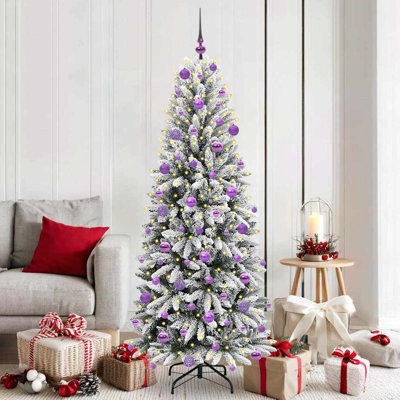 Artificial Christmas Tree with 300 LEDs White