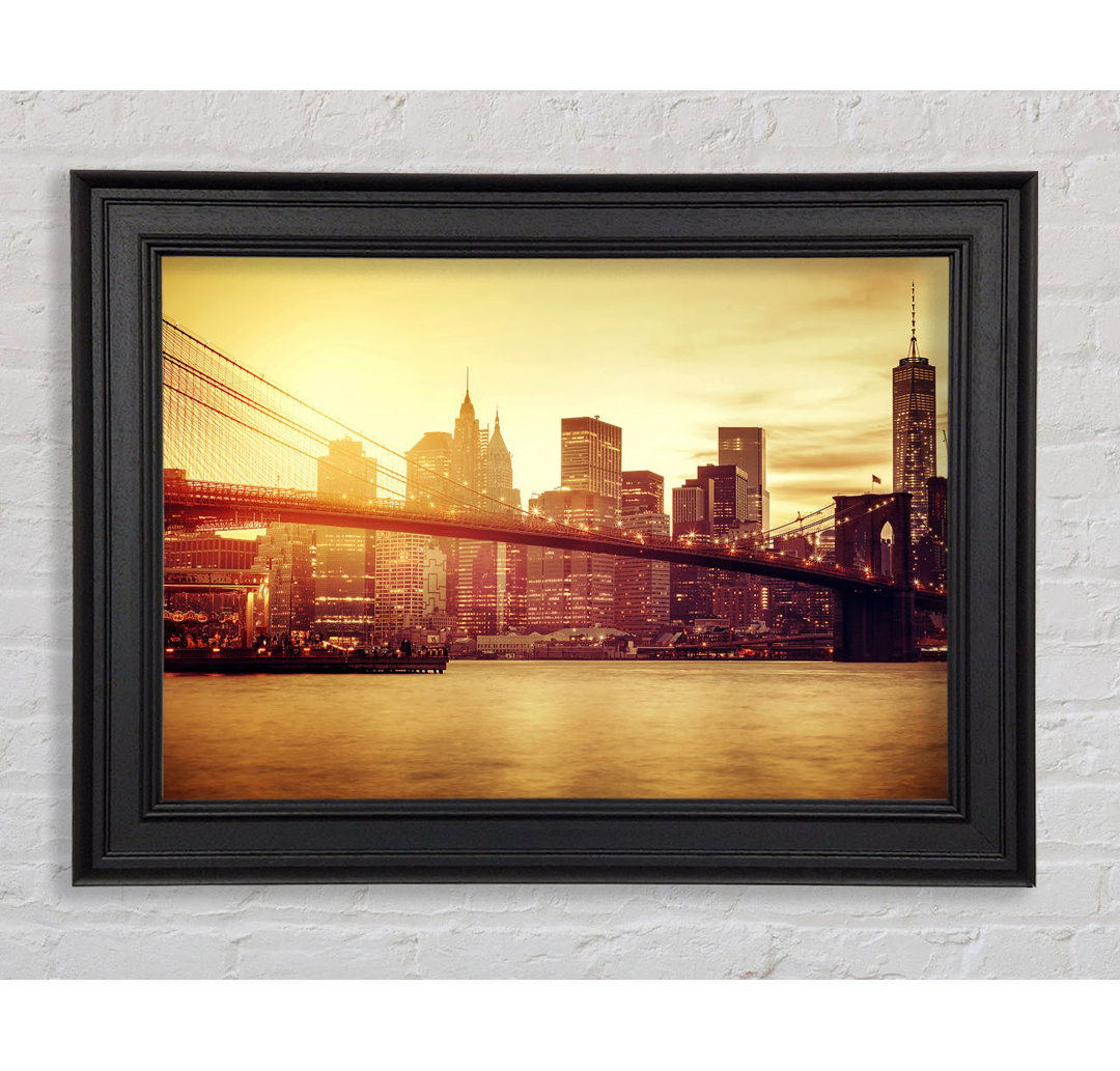 Brooklyn Bridge Splendour - Druck