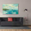  «Cliff Side Town» par Silvia Vassileva, art mural sur toile, 60 po x 40 po