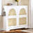Mid-Century Rattan Shoe Cabinet-339333163