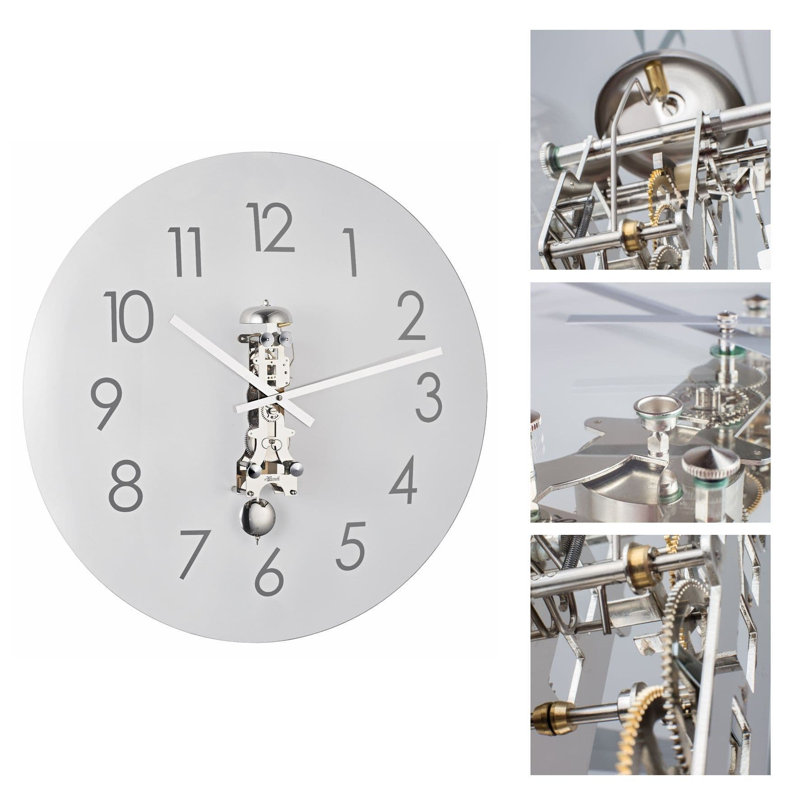 Murtadha Glass Wall Clock