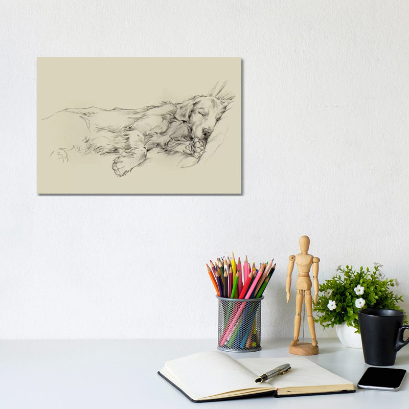 Dog Days III by Ethan Harper - Wrapped Canvas Print, 101.6 cm H x 66.04 cm W x 1.91 cm D, No Frame