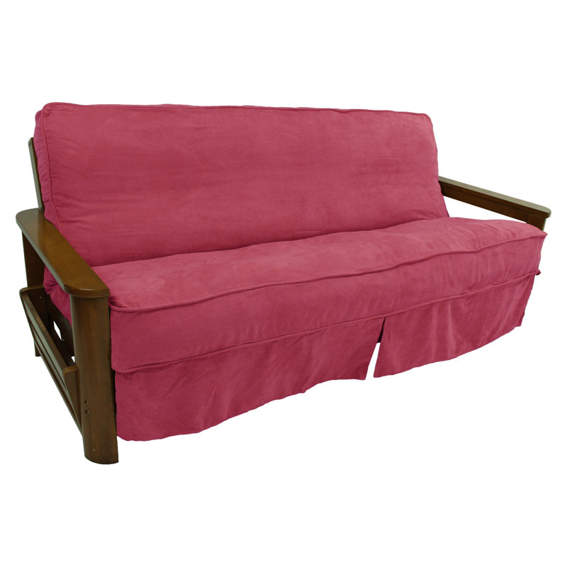 Housse pour futon à coussins carrés/rectangulaires, Cerise