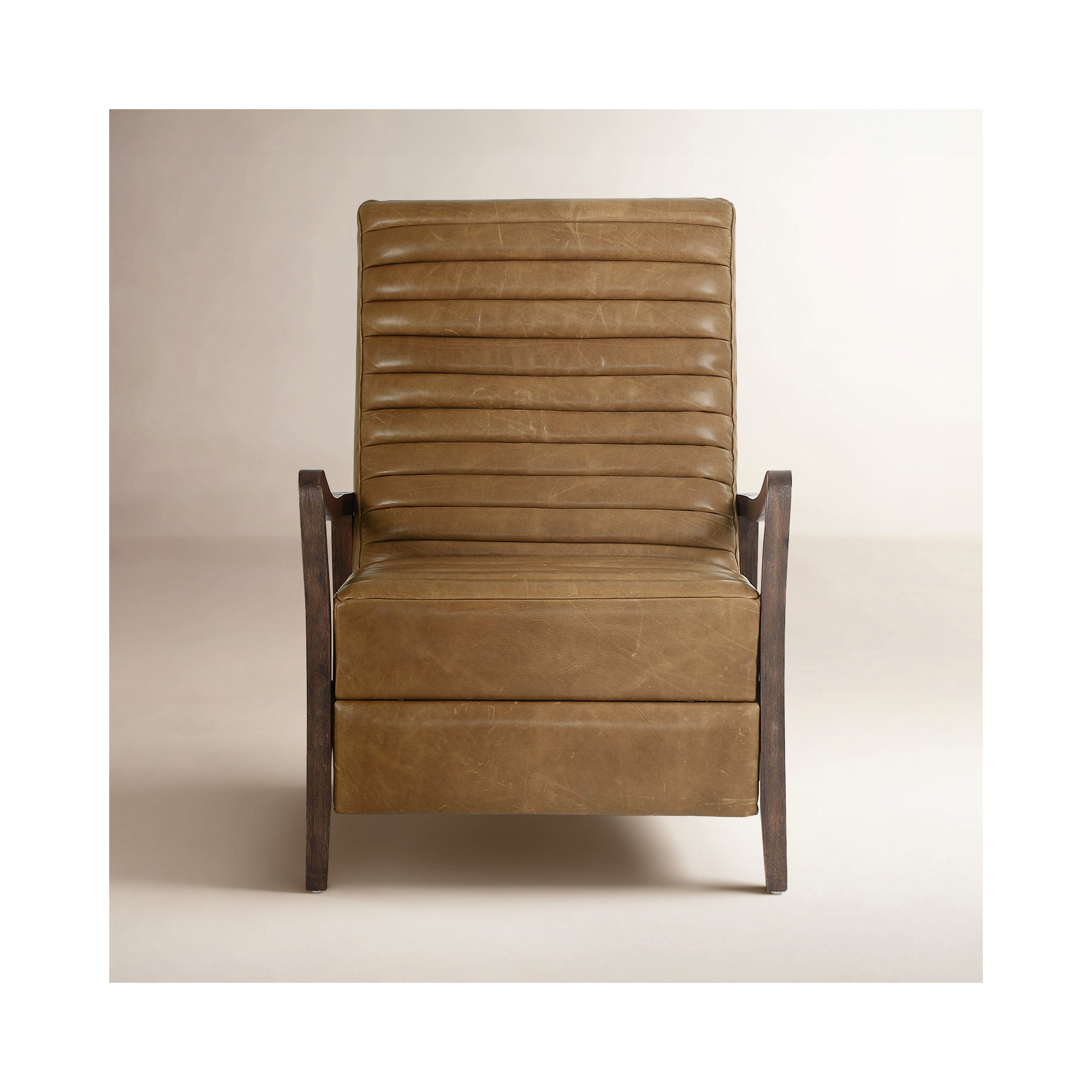 Neeley Recliner, Camel Brown