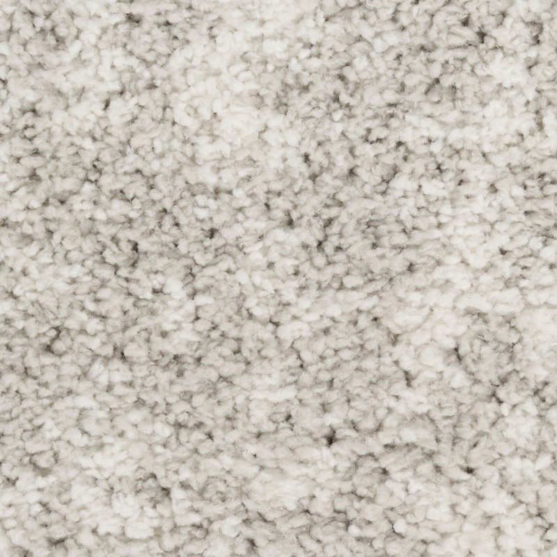 Tapis ivoire moderne à poils longs Modern, Rectangle 7 pi 10 po x 9 pi 10 po