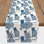 Blue Cat Pattern Table Runner