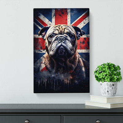British Bulldog Symbolism - No Frame Print