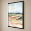 «Vermillion Landscape III» par Katrina Pete - impression sur toile-130878678-130878679
