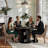 48 Inch Round Dining Table Sets For 4-6 People-843445614